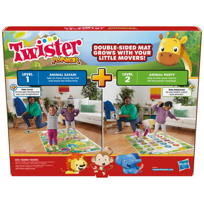 Hasbro -  Twister Junior Game Animal Adventure