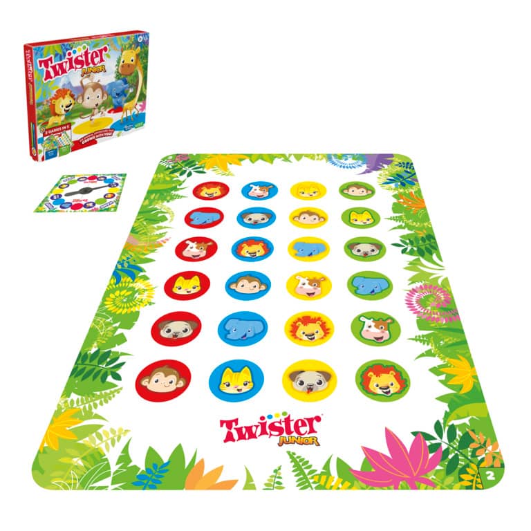 Hasbro -  Twister Junior Game Animal Adventure