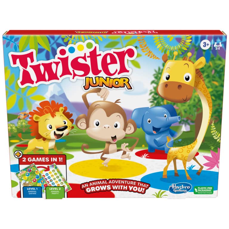 Hasbro -  Twister Junior Game Animal Adventure