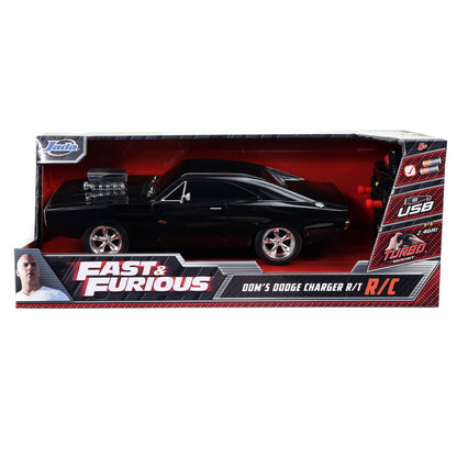 Fast & Furious -    Rc Dom's 1970 Dodge Charger R/t (1:16) Remote Control