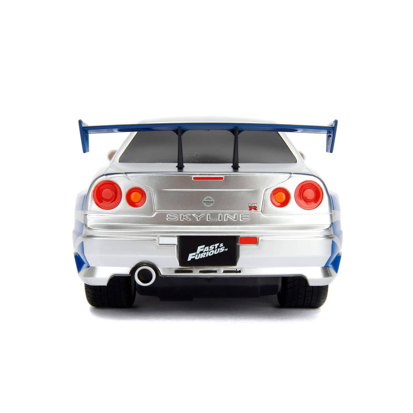 Fast & Furious -    Rc Brian's 2002 Nissan Skyline Gt-r (bnr34) (1:16) Remote Control
