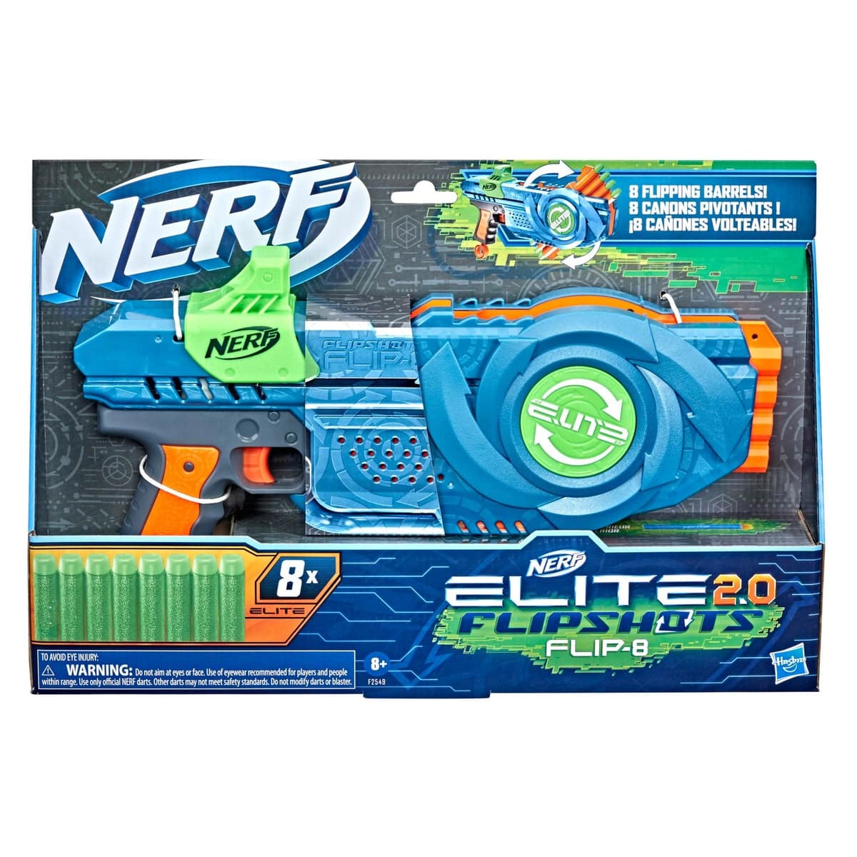 Nerf -  Elite 2.0 Flip 8