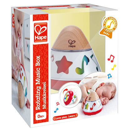 Hape -  Rotating Music Box Infant Music Toy