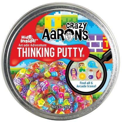 Crazy Aaron's -  Thinking Putty Hide Inside! Arcade Adventure 4inch