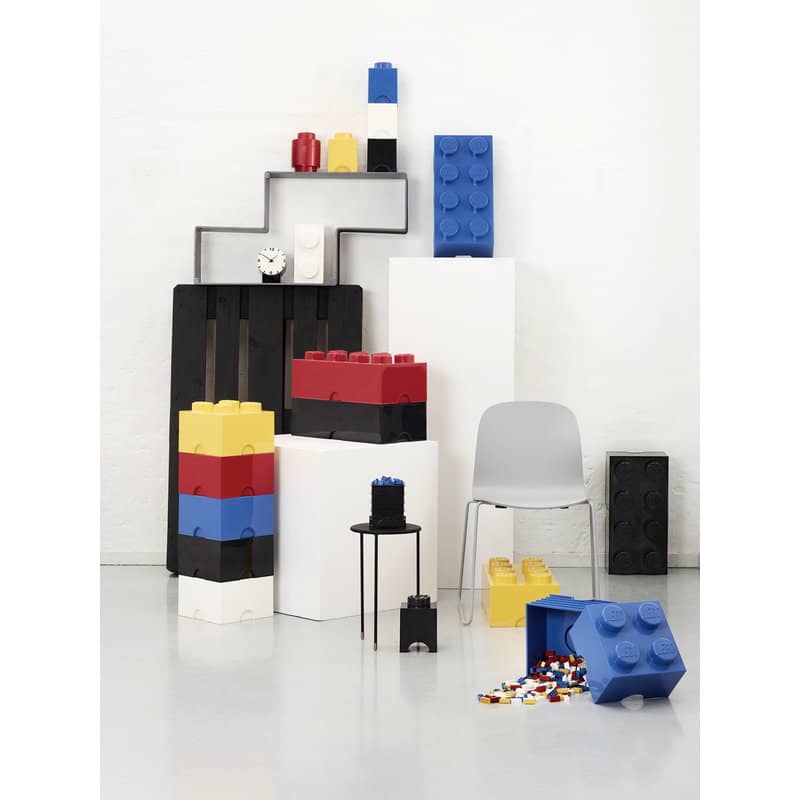 LEGO Storage Brick 4 Black - Room Copenhagen