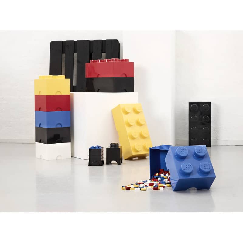 LEGO Storage Brick 4 Black - Room Copenhagen