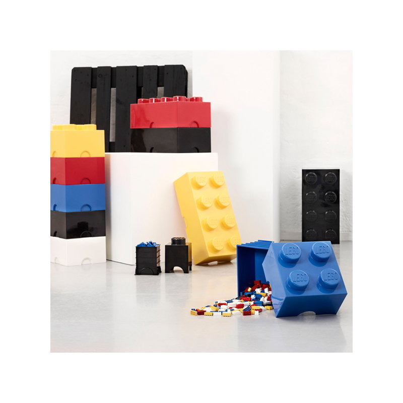 LEGO Storage Brick 4 Black - Room Copenhagen