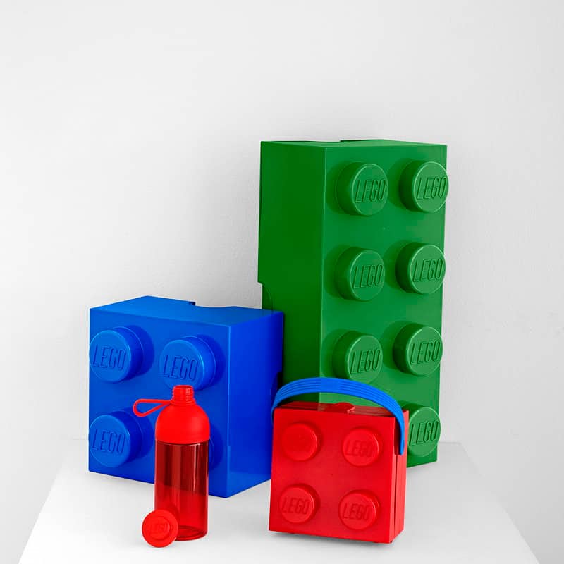 LEGO Storage Brick 4 Black - Room Copenhagen