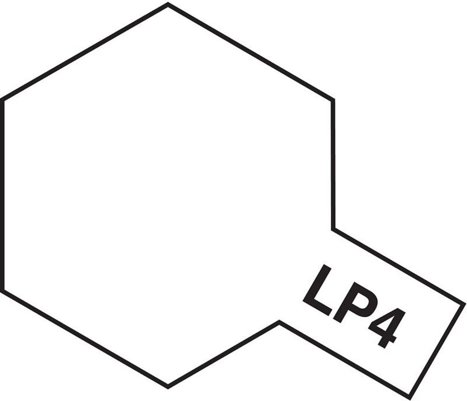 TAMIYA LP-4 FLAT WHITE