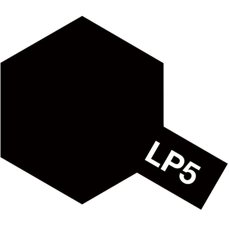 TAMIYA LP-5 SEMI GLOSS BLACK