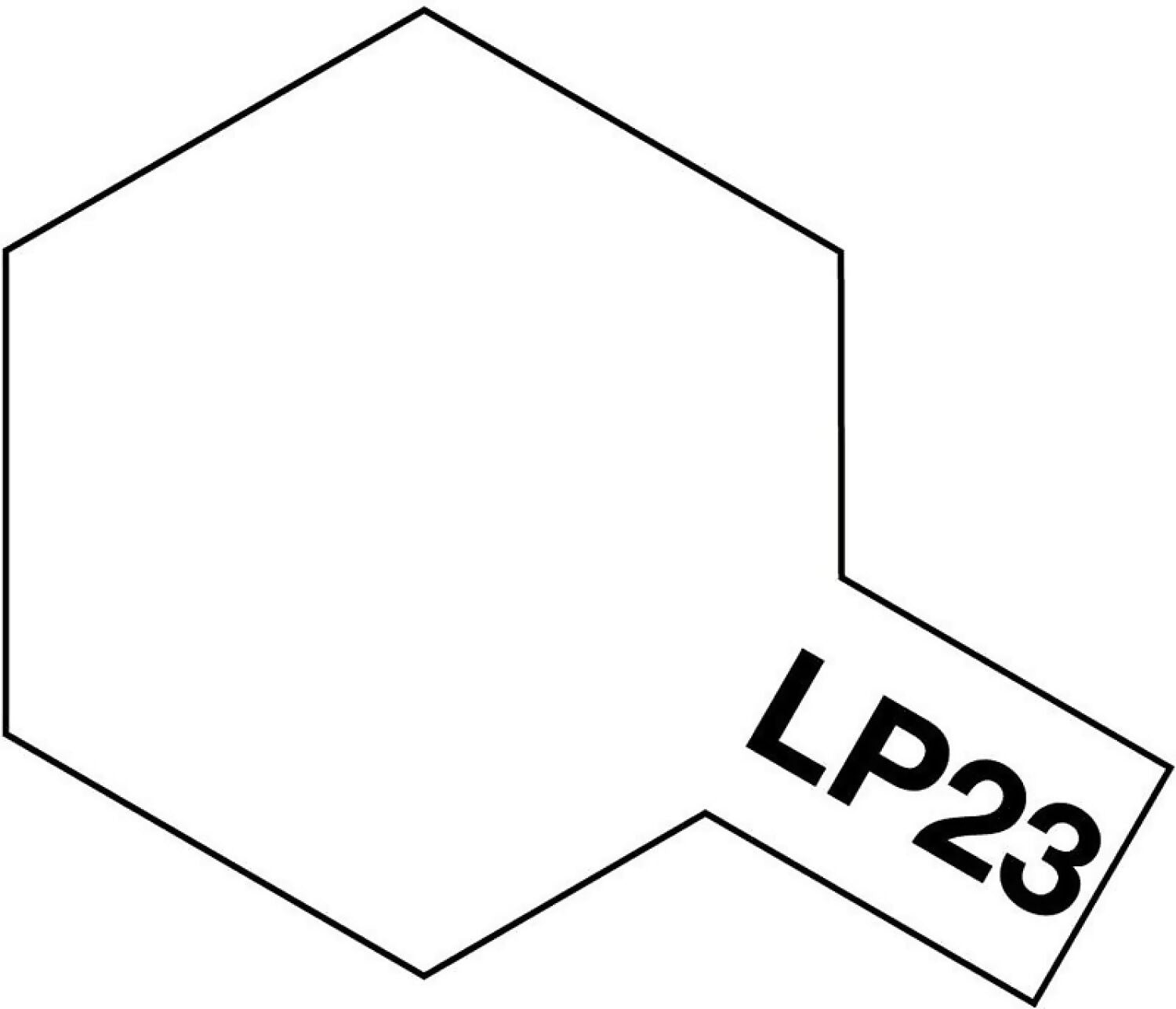 TAMIYA LP-23 FLAT CLEAR