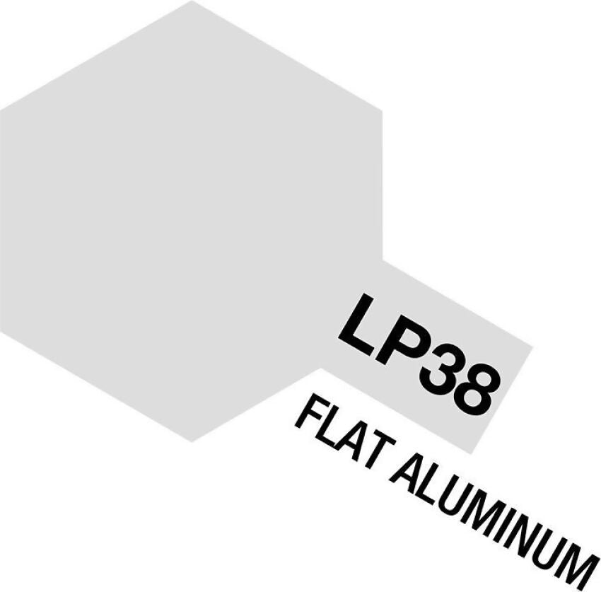 TAMIYA LP-38 FLAT ALUMINUM