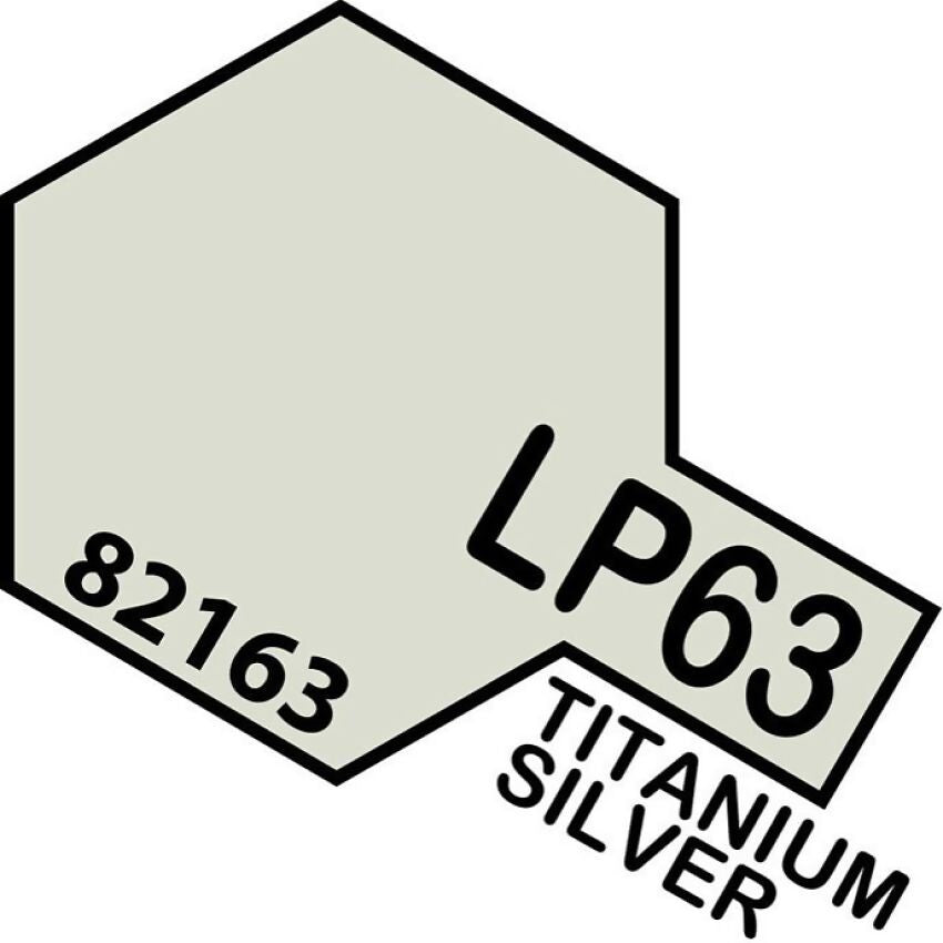 TAMIYA LP-63 TITANIUM SILVER