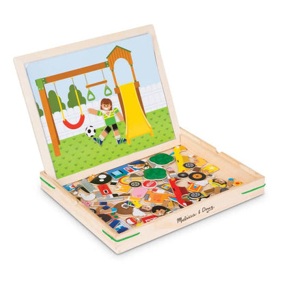 Melissa & Doug - Wooden Magnetic Matching Picture Game