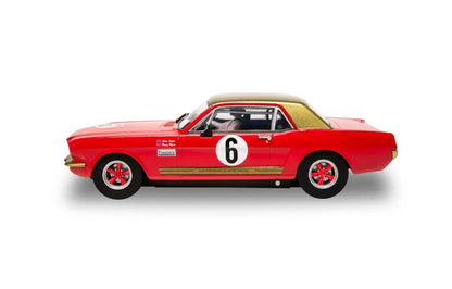 Scalextric -  C4339 Ford Mustang Alan Mann Henry Mann and Steve Soper slot car also suits Carrera