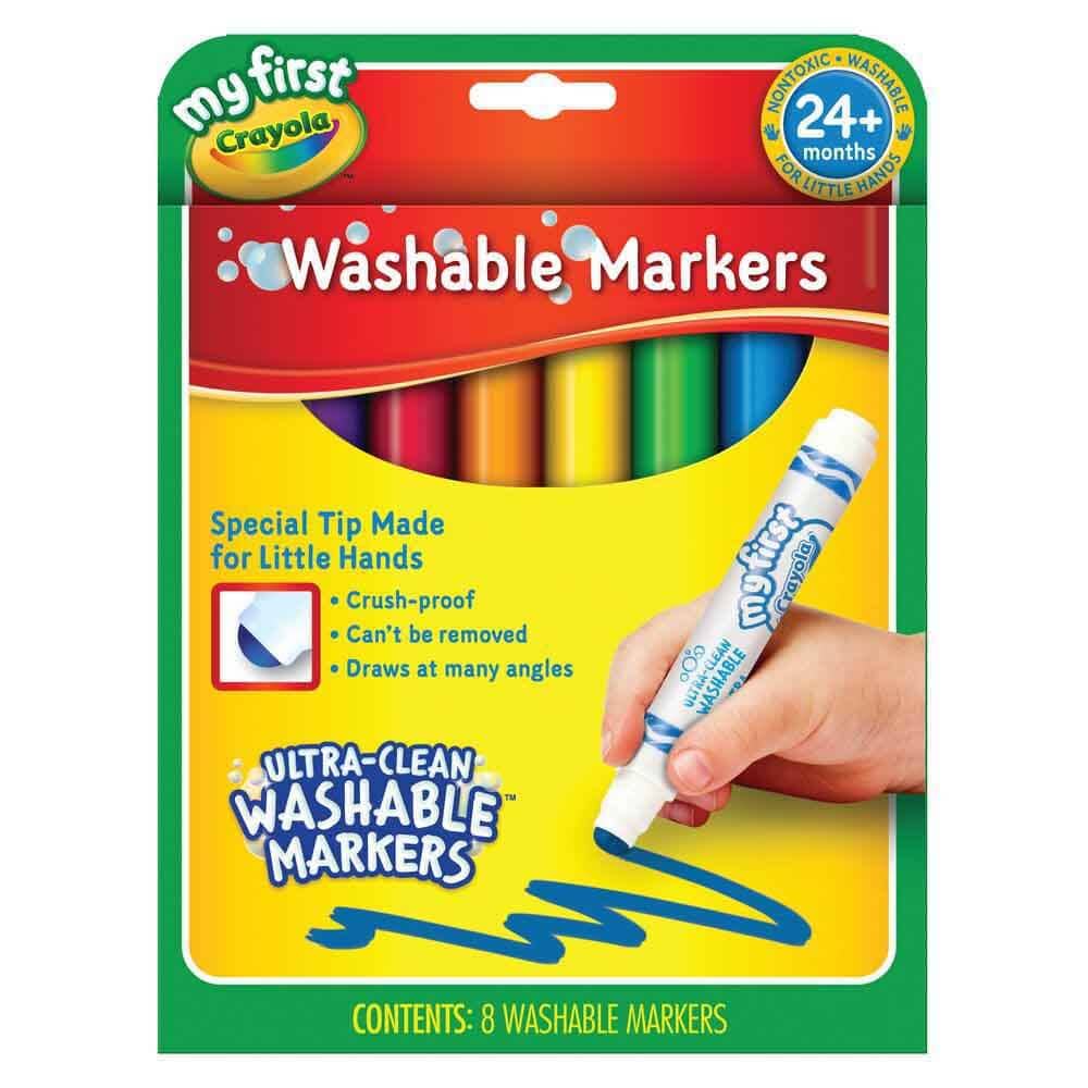 crayola -  my first washable markers 8 pack