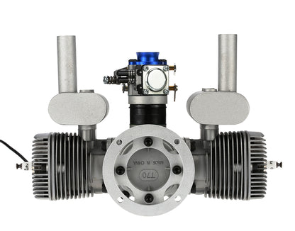 NGH - GTT70 70CC (4.25CI) GAS FLAT TWIN 2-STROKE WITH MUFFLER