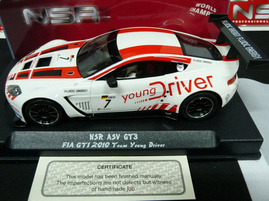 NSR 1:32 0002AW ASV GT3 FIA GT1 Young Driver Champion '10slot car also suits  scalextric/carrera