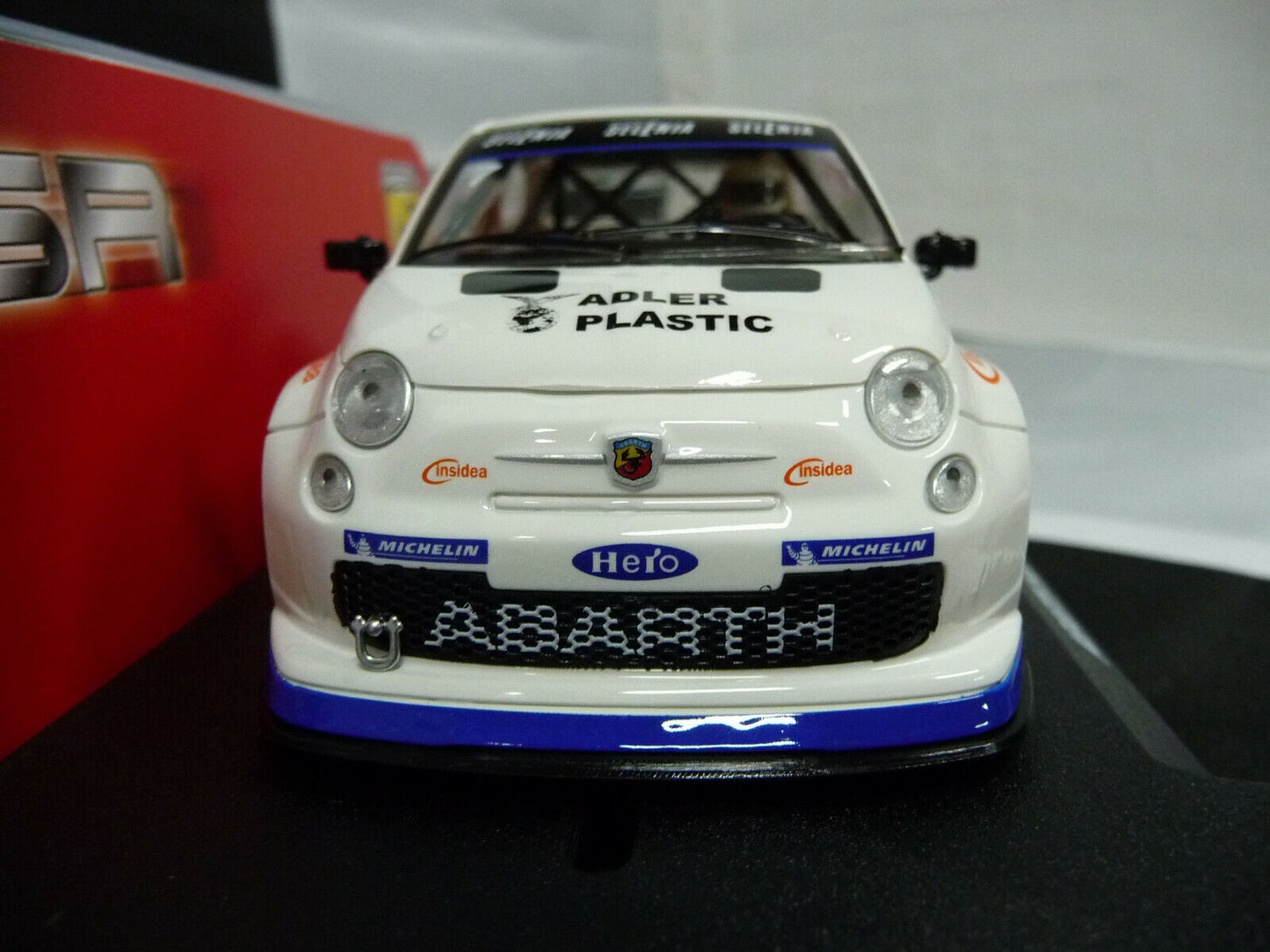 NSR -  1:32 0040SW Abarth 500 Assetto Corse Selenia No7 slot car also suits  scalextric/carrera