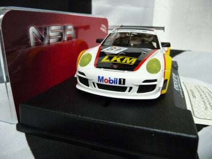 NSR -  1:32 0055AW Porsche 997 GT3 LKM S/stone 2009 No.61 slot car also suits  scalextric/carrera