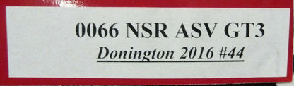 NSR -  1:32 0066SW ASV GT3 Donnington 2016 No.44 slot car also suits  scalextric/carrera