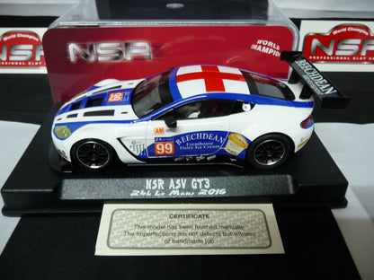 NSR -  1:32 0078AW ASV GT3 Le Mans 24H 2016 No.99 slot car also suits  scalextric/carrera