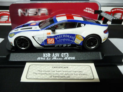 NSR -  1:32 0078AW ASV GT3 Le Mans 24H 2016 No.99 slot car also suits  scalextric/carrera