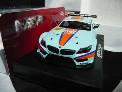 NSR -  1:32 0103AW BMW Z4 GT3 Gulf Edition No.52 slot car also suits  scalextric/carrera