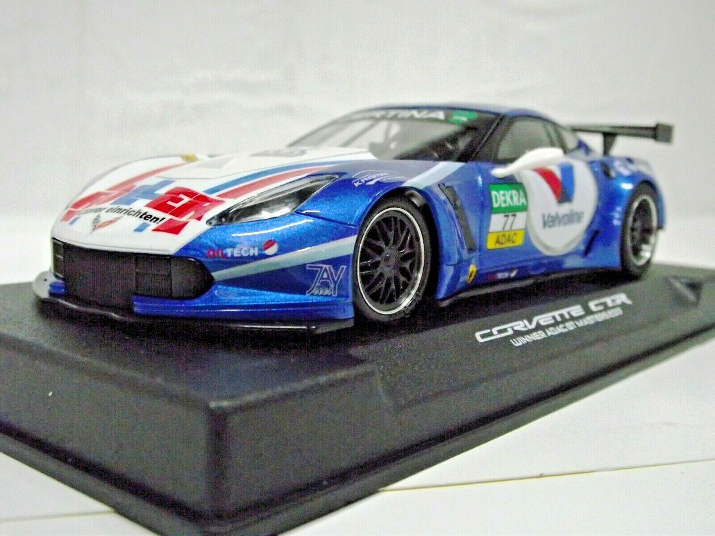 NSR - 1:32 0113 Corvette C7R Win.Adac GT Master 17 No.77 slot car also suits scalextric/carrera