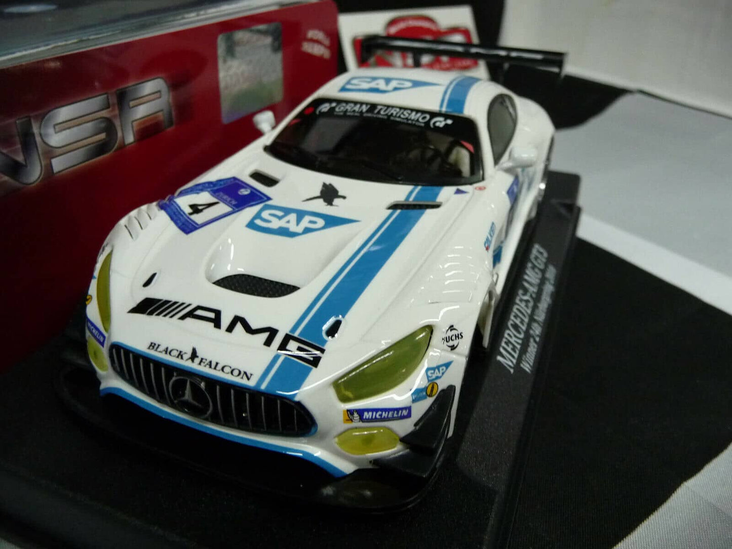 NSR -  1:32 0122 Mercedes AMG Winner 24h Nurburgring 2016 No.4 scalextr/carrera