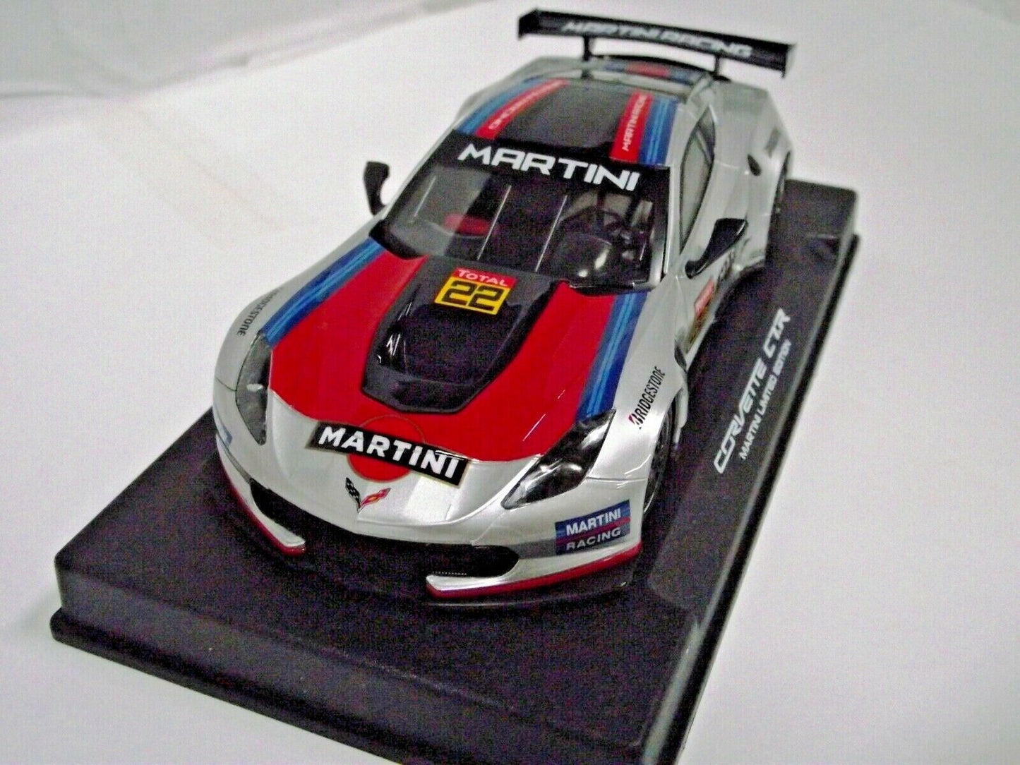NSR -  1:32 0160AW Corvette C7R Martini Racing Grey No.22 slot car also suits  scalextric/carrera