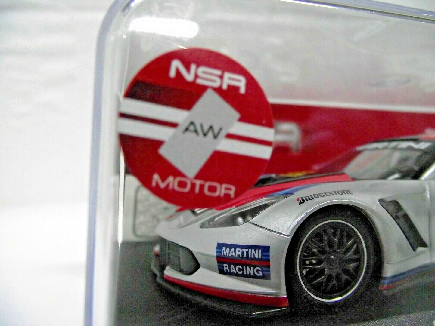 NSR -  1:32 0160AW Corvette C7R Martini Racing Grey No.22 slot car also suits  scalextric/carrera