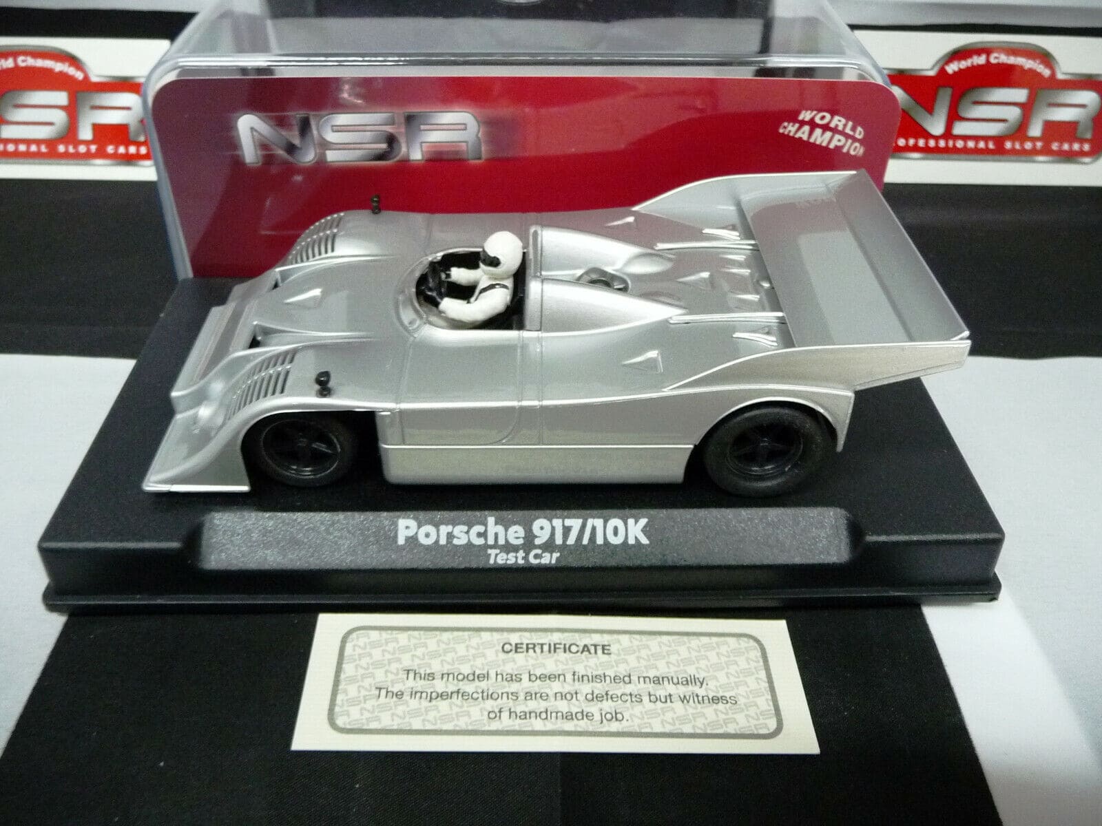 NSR - 1:32 0177SW Porsche 917/10K Grey Test Car slot car also suits scalextr/carrera