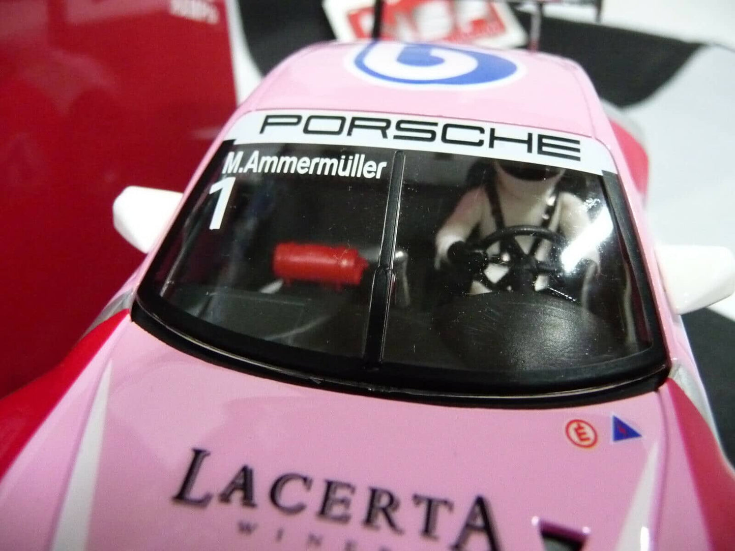 NSR -  1:32 0187AW Porsche 997 Super Cup BWT M.Ammermuller No.1 scalextric/carrera