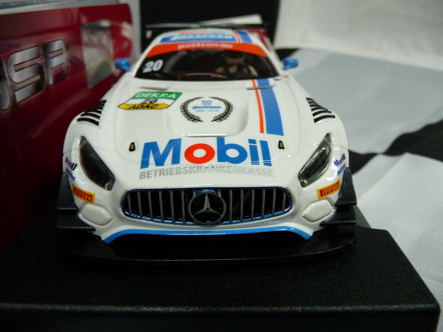 NSR -  1:32 0189AW Mercedes-AMG GT3 Mobil ADAC GT MASTERS No20 slot car also suits  scalex/carrera