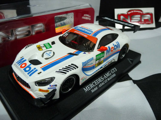 NSR -  1:32 0190AW Mercedes-AMG GT3 Mobil ADAC GT MASTERS No21 slot car also suits  scalex/carrera