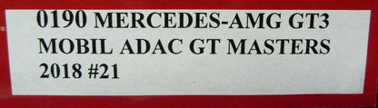 NSR -  1:32 0190AW Mercedes-AMG GT3 Mobil ADAC GT MASTERS No21 slot car also suits  scalex/carrera