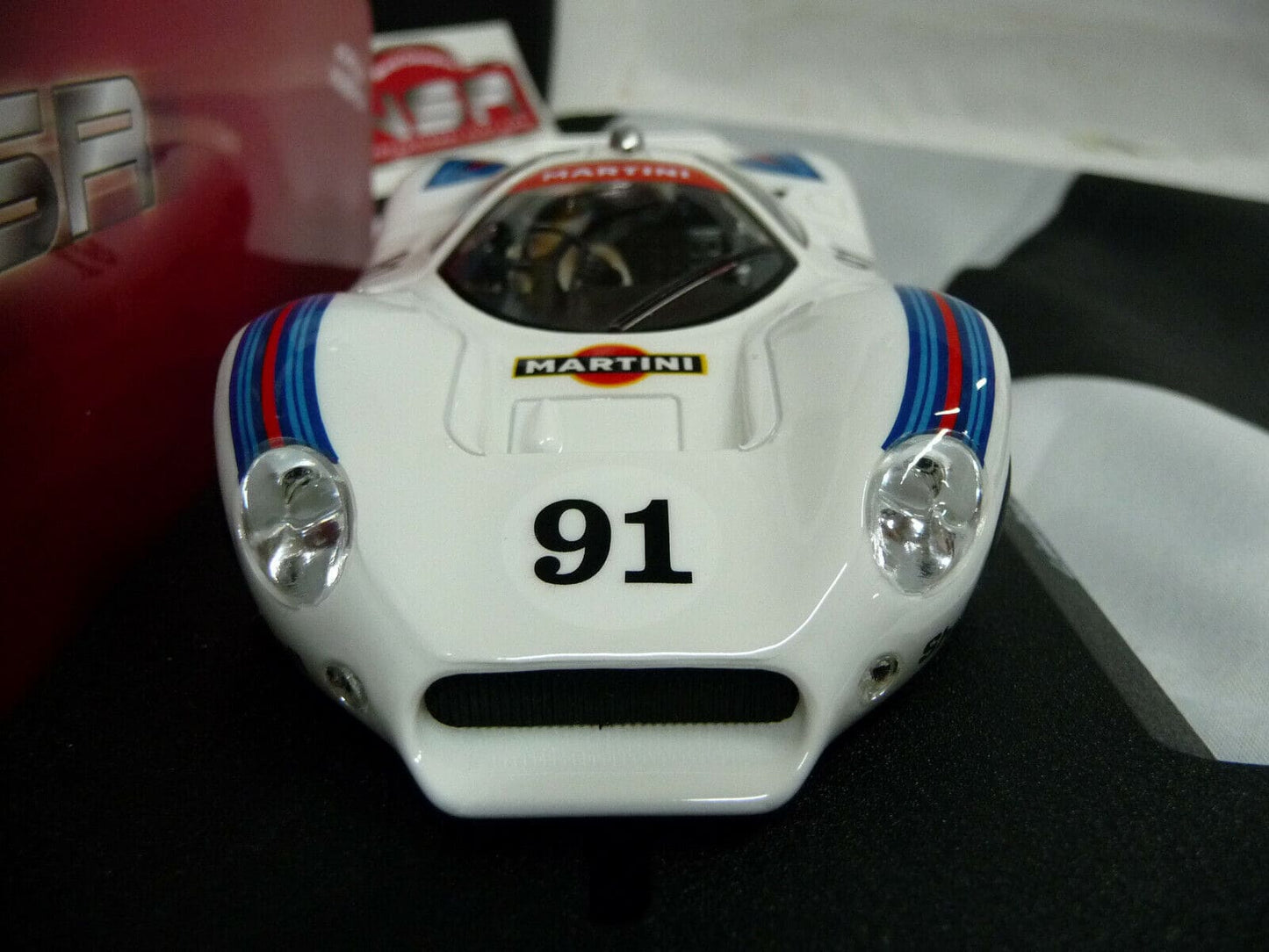 NSR -  1:32 0191SW P68 FORD Martini Racing WHITE No.91 slot car also suits  scalex/carrera