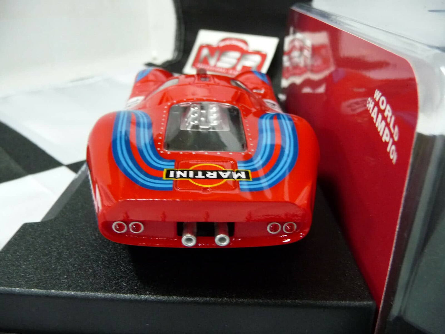 NSR -  1:32 0219SW P68 FORD Martini Racing RED No.19 slot car also suits  scalex/carrera