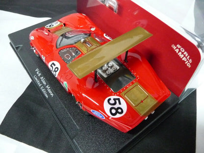 NSR -  1:32 1146SW P68 BOAC 500 A.Mann 1969 No.58 slot car also suits  scalex/carrera