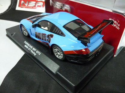 NSR -  1:32 1176AW Porsche 997 GT Team MRS GT Racing slot car also suits  scalextric/carrera
