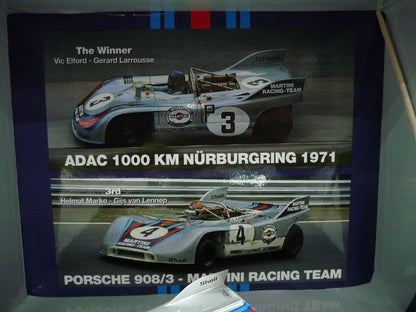NSR -  1:32 SET10 Porsche 908/3 1000km Nurburgring 71 Martini slot car also suits  Scalex/Carrera