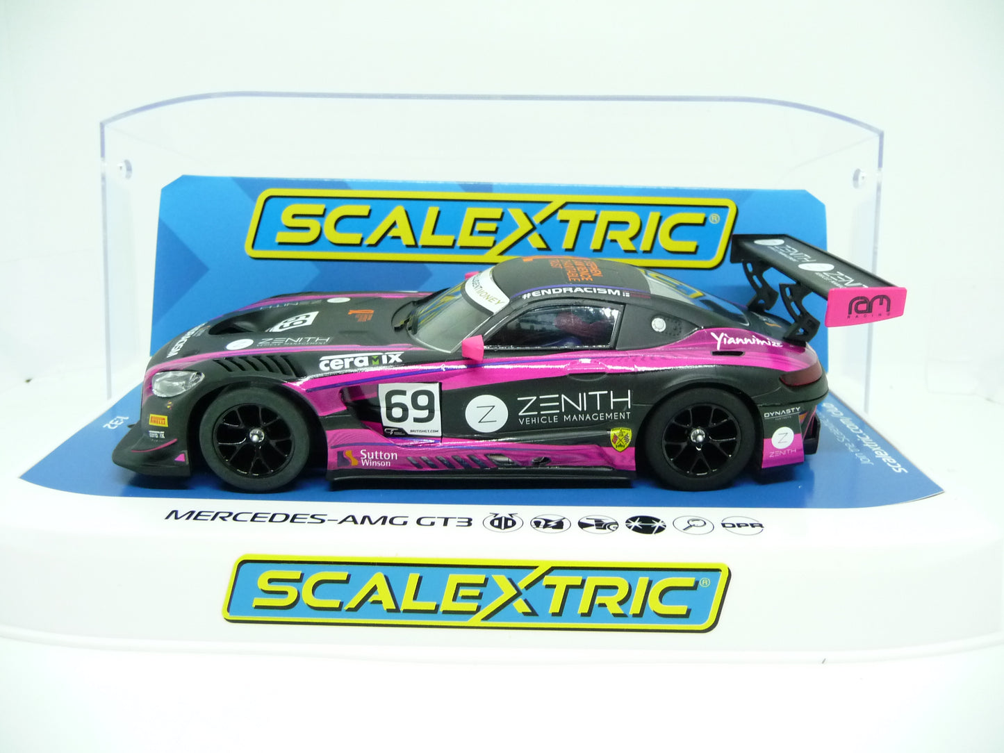 Scalextric -  C4242 Mercedes Amg Gt3 British Gt 2020 De Haan & Kujala