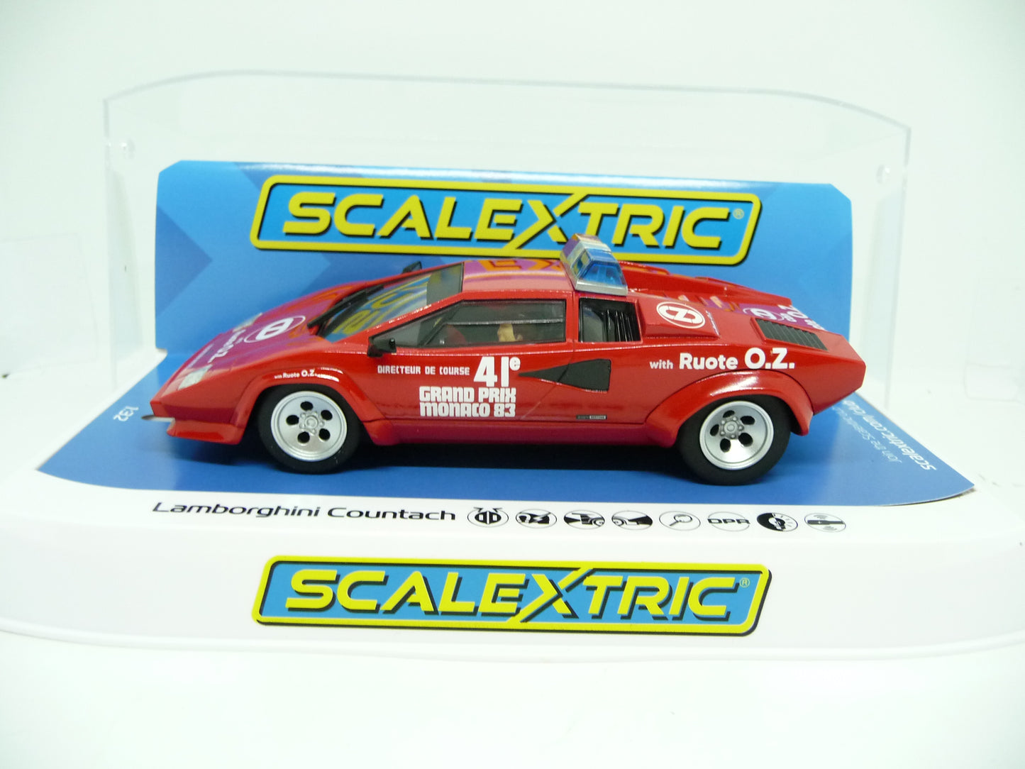 Scalextric -  C4329 Lamborghini Countach 1983 Monacogp Safety Car C4329