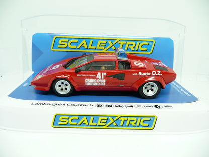 Scalextric -  C4329 Lamborghini Countach 1983 Monacogp Safety Car C4329