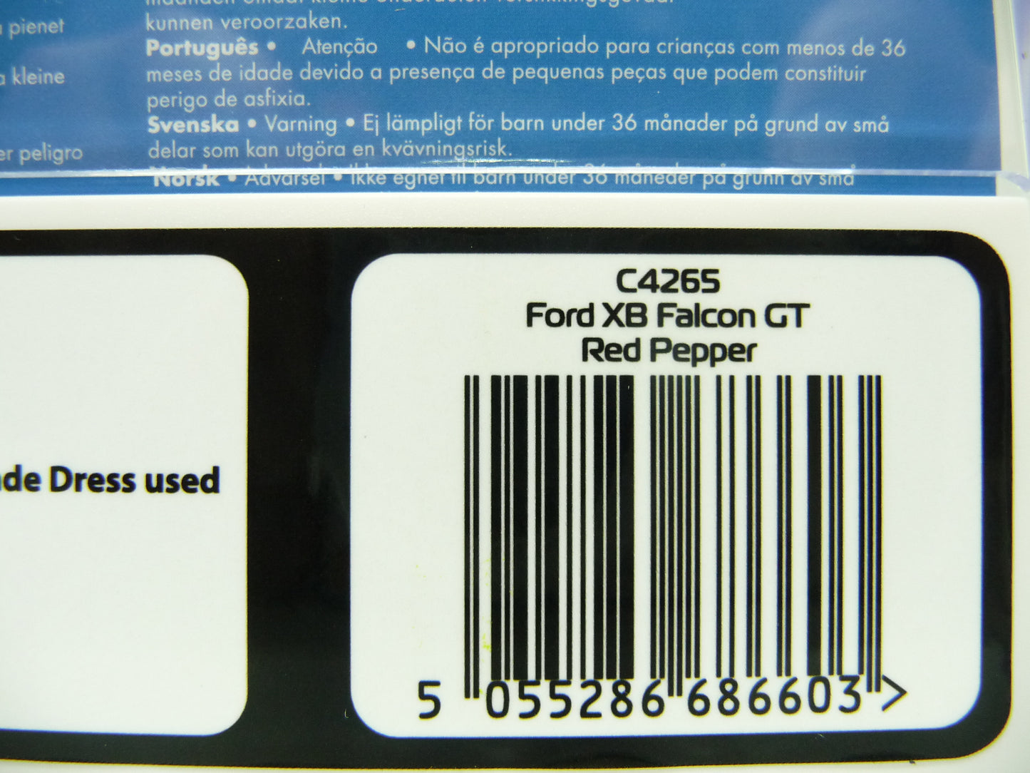 Scalextric -  C4265 1:32 Ford XB Falcon GT Red Pepper Slot Car also suit Carrera