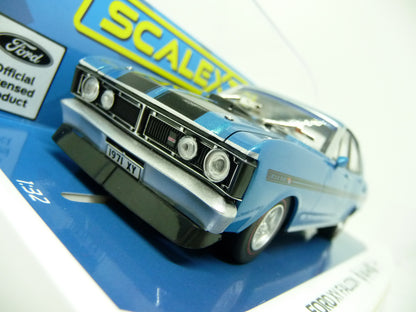 Scalextric -  C4171 1:32 FORD XY FALCON - GTHO PHASE III - Electric Blue Slot Car