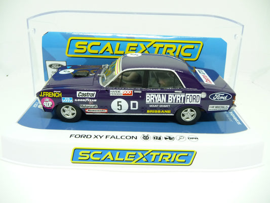 Scalextric -  C4263 1:32 Ford XY Falcon 1972 Bathurst Bryan Byrt Ford slot car also suits Carrera