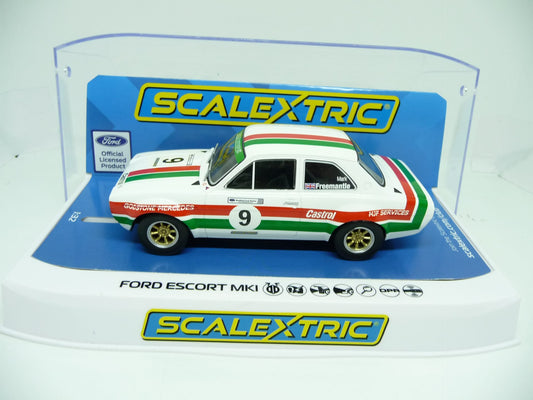 Scalextric -  C4314 Ford Escort MKI Mark Freemantle Castrol Racing slot car also suits Carrera