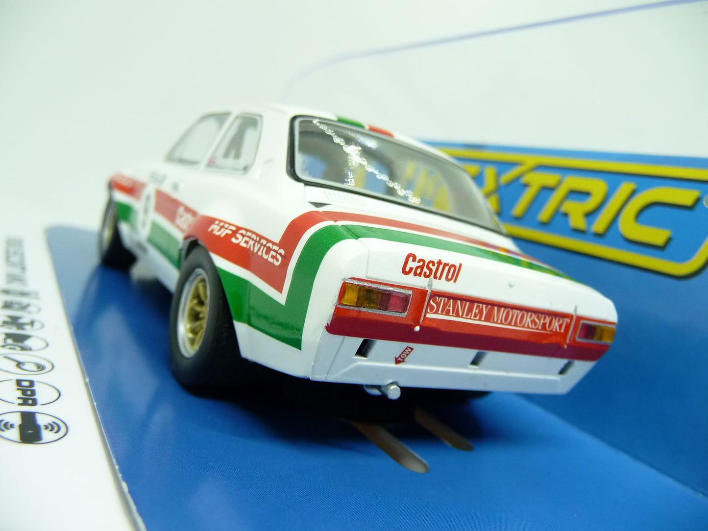 Scalextric -  C4314 Ford Escort MKI Mark Freemantle Castrol Racing slot car also suits Carrera